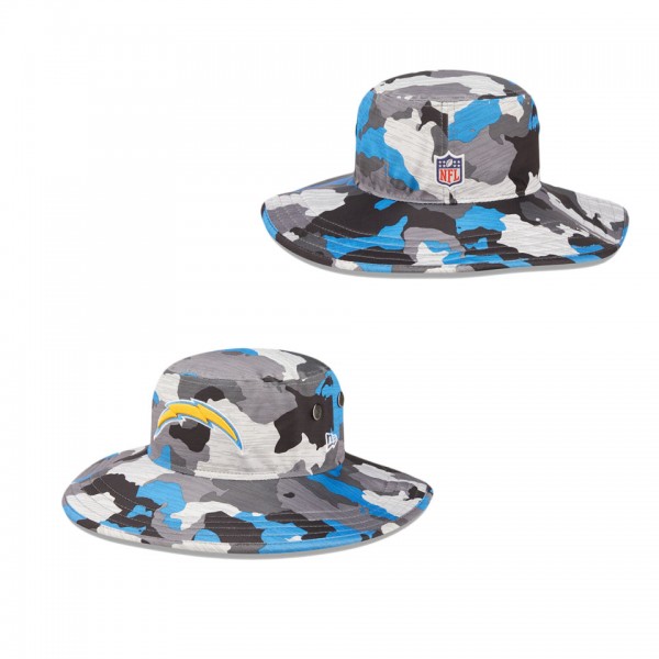 Los Angeles Chargers Camo 2022 NFL Training Camp Official Panama Bucket Hat