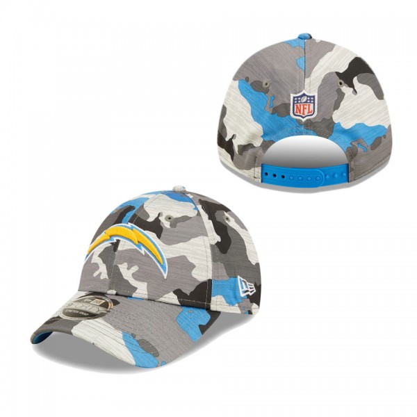Los Angeles Chargers Camo 2022 NFL Training Camp Official 9FORTY Adjustable Hat