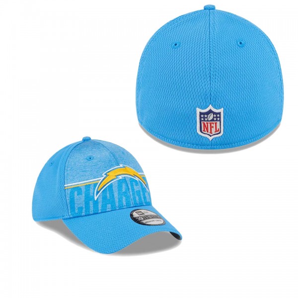 Men's Los Angeles Chargers Powder Blue 2023 NFL Training Camp 39THIRTY Flex Fit Hat