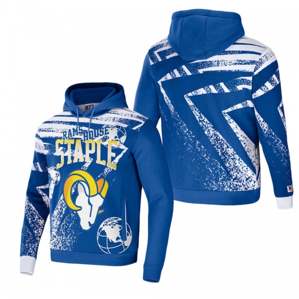 Men's Los Angeles Rams NFL x Staple Royal All Over...