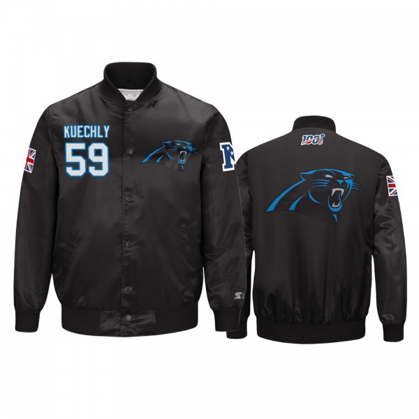 Carolina Panthers Luke Kuechly Black 2019 NFL Lond...