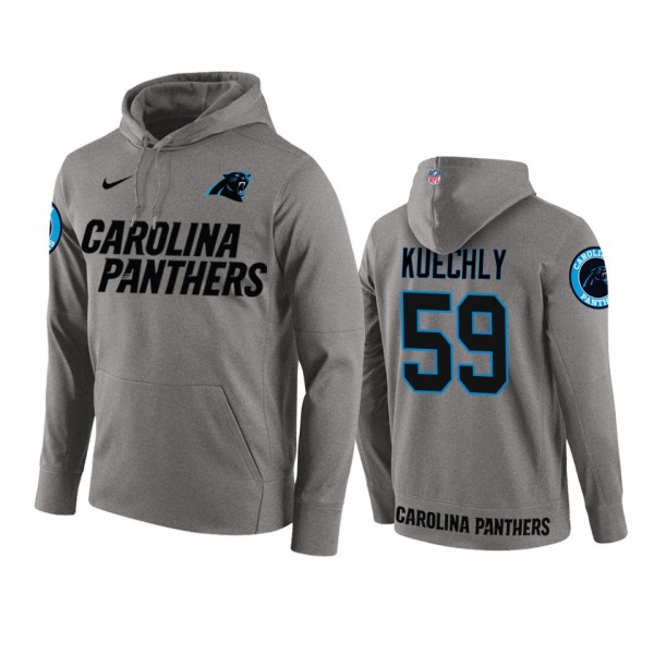 Carolina Panthers Luke Kuechly Gray Circuit Wordma...