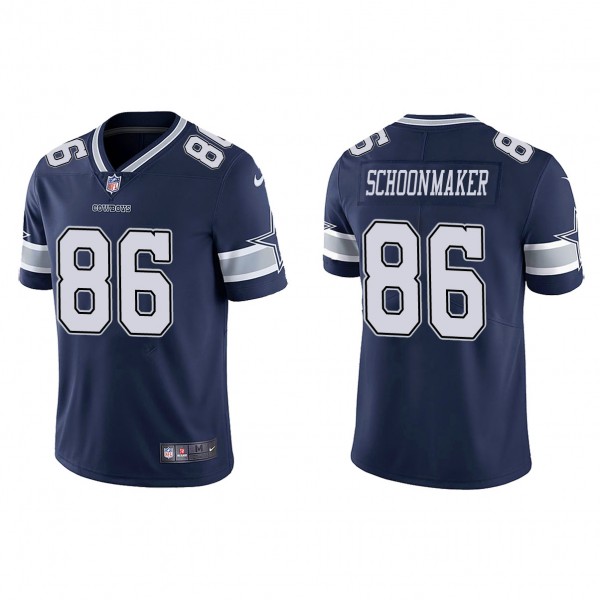 Men's Dallas Cowboys Luke Schoonmaker Navy 2023 NF...