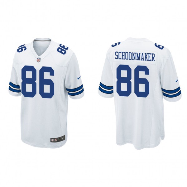 Men's Dallas Cowboys Luke Schoonmaker White 2023 N...
