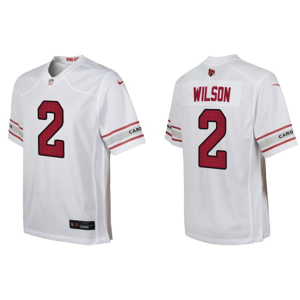 Youth Arizona Cardinals Mack Wilson White Game Jer...