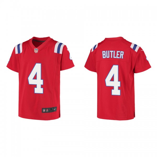 Youth Malcolm Butler New England Patriots Red Game...