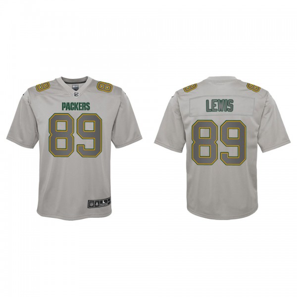 Marcedes Lewis Youth Green Bay Packers Gray Atmosp...