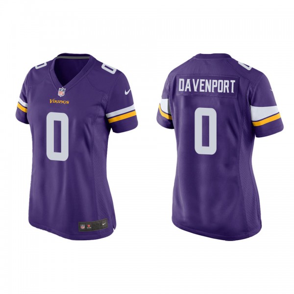 Women's Minnesota Vikings Marcus Davenport Purple ...