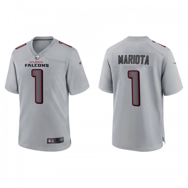 Marcus Mariota Atlanta Falcons Gray Atmosphere Fas...