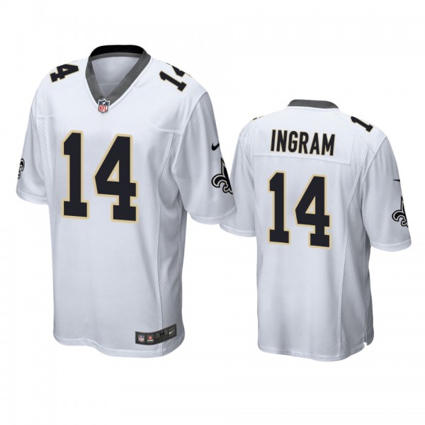 New Orleans Saints Mark Ingram White Game Jersey