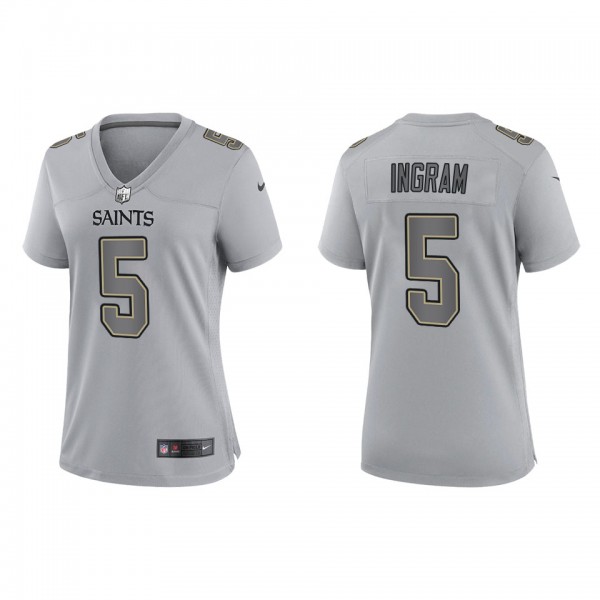 Mark Ingram Women's New Orleans Saints Gray Atmosp...