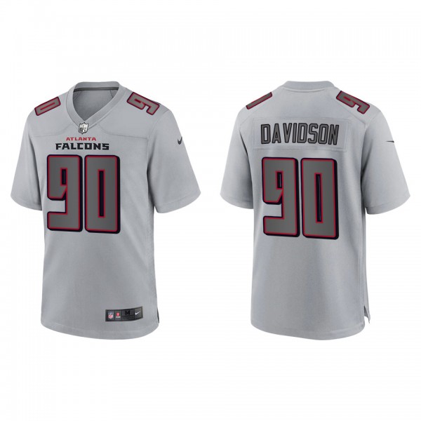Marlon Davidson Atlanta Falcons Gray Atmosphere Fa...