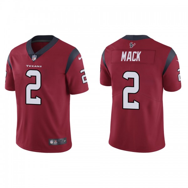 Men's Houston Texans Marlon Mack Red Vapor Limited...
