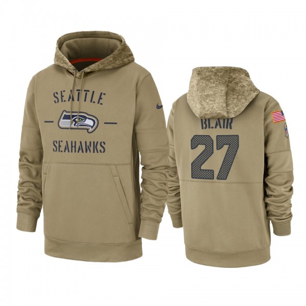 Seattle Seahawks Marquise Blair Tan 2019 Salute to...