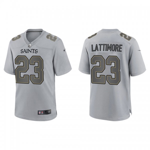 Marshon Lattimore New Orleans Saints Gray Atmosphe...