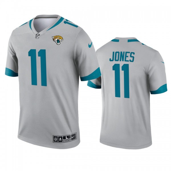 Jacksonville Jaguars Marvin Jones Silver 2021 Inve...
