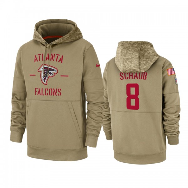 Atlanta Falcons Matt Schaub Tan 2019 Salute to Ser...