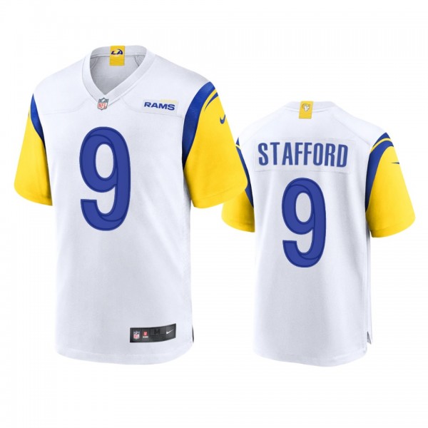 Los Angeles Rams Matthew Stafford White Alternate ...