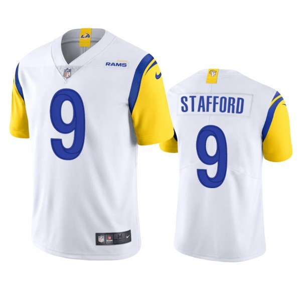 Matthew Stafford Los Angeles Rams White Vapor Limi...