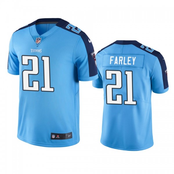 Matthias Farley Tennessee Titans Light Blue Vapor Limited Jersey