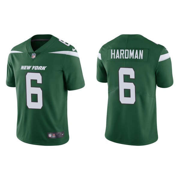 Men's Mecole Hardman New York Jets Green Vapor Lim...