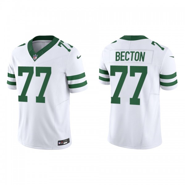 Mekhi Becton Men's New York Jets White Legacy Vapo...