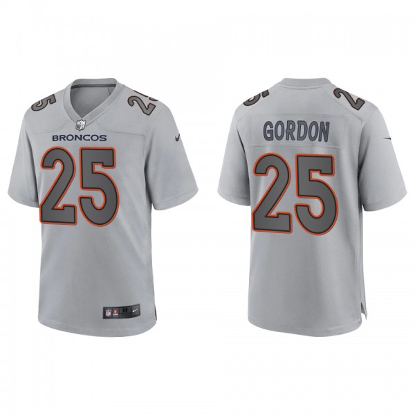 Melvin Gordon Men's Denver Broncos Gray Atmosphere...