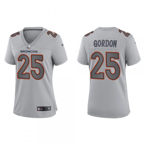 Melvin Gordon Women's Denver Broncos Gray Atmosphe...