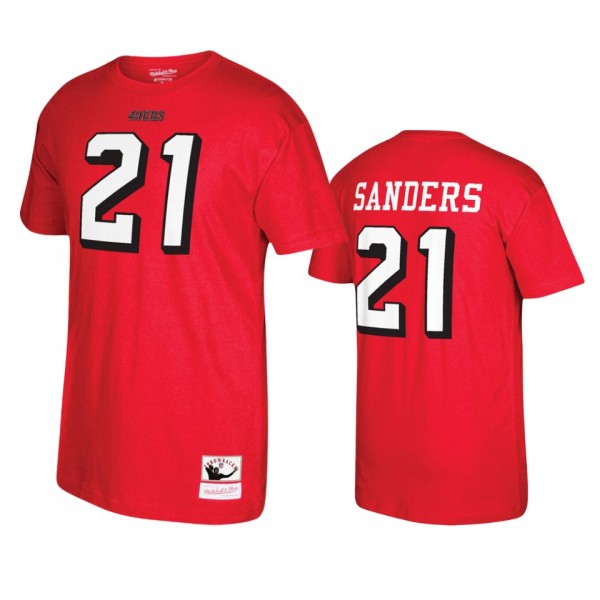 San Francisco 49ers Deion Sanders Red Mitchell &am...
