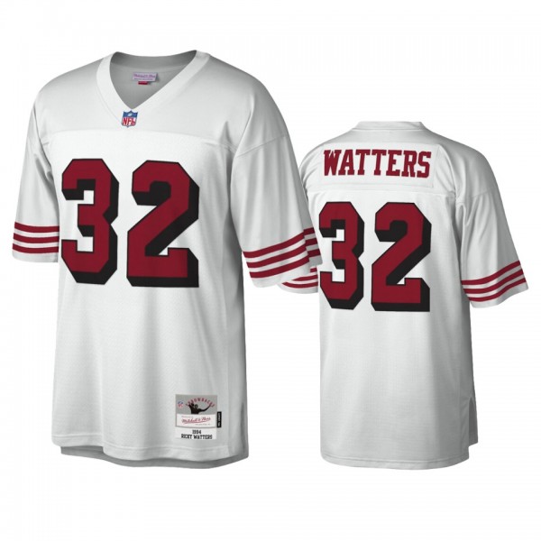 San Francisco 49ers Ricky Watters White Legacy Rep...