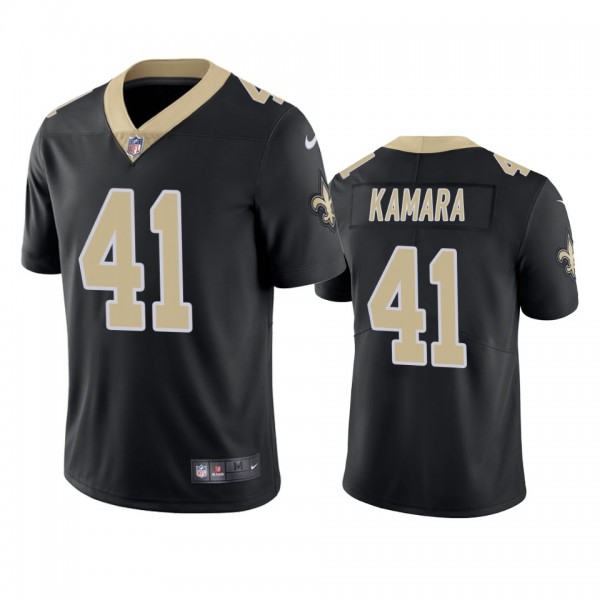 New Orleans Saints Alvin Kamara Black Vapor Limite...