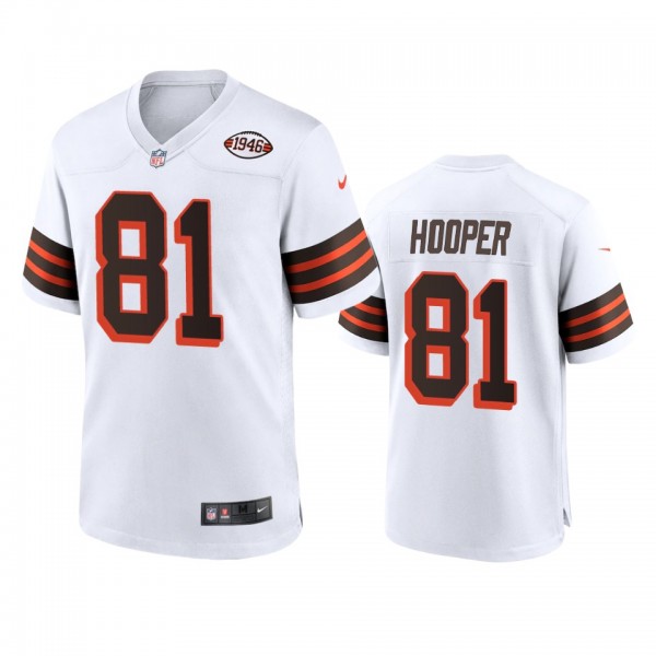 Cleveland Browns Austin Hooper White 1946 Collecti...