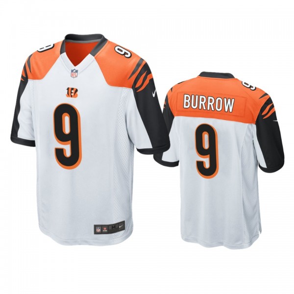 Cincinnati Bengals Joe Burrow White 2020 NFL Draft...