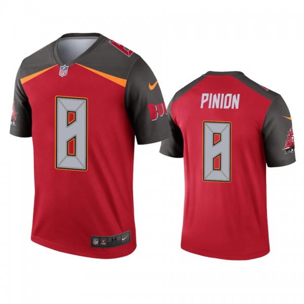Tampa Bay Buccaneers #8 Bradley Pinion Red Legend ...