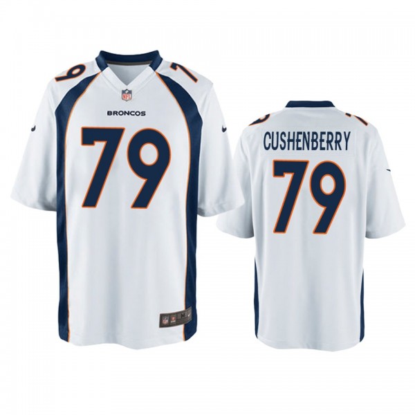 Denver Broncos Lloyd Cushenberry White Game Jersey