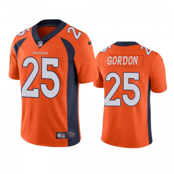 Melvin Gordon Denver Broncos Orange Vapor Limited ...