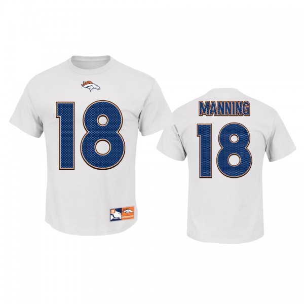Denver Broncos Peyton Manning White Eligible Recei...
