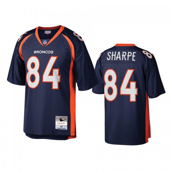 Denver Broncos Shannon Sharpe Navy Legacy Replica ...