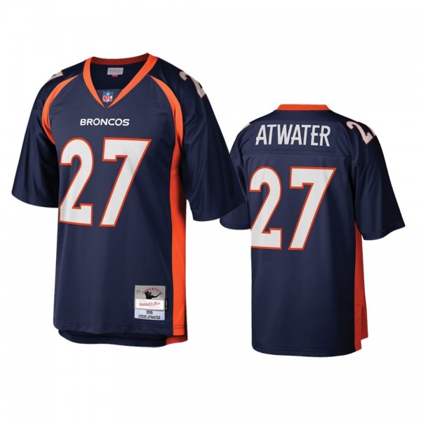 Denver Broncos Steve Atwater Navy Legacy Replica J...