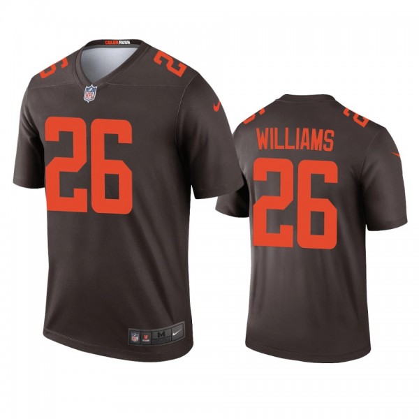Cleveland Browns Greedy Williams Brown 2020 Altern...