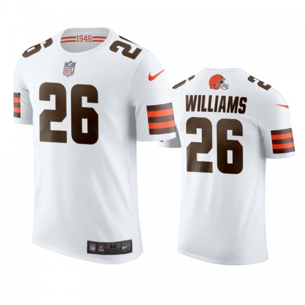 Men's Cleveland Browns Greedy Williams White Name ...