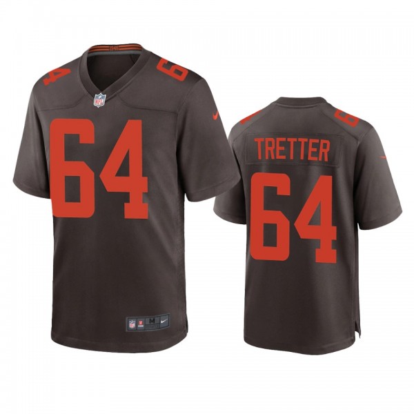 Cleveland Browns J.C. Tretter Brown 2020 Alternate...