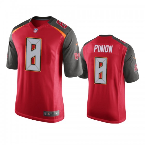 Tampa Bay Buccaneers #8 Bradley Pinion Red Game Je...
