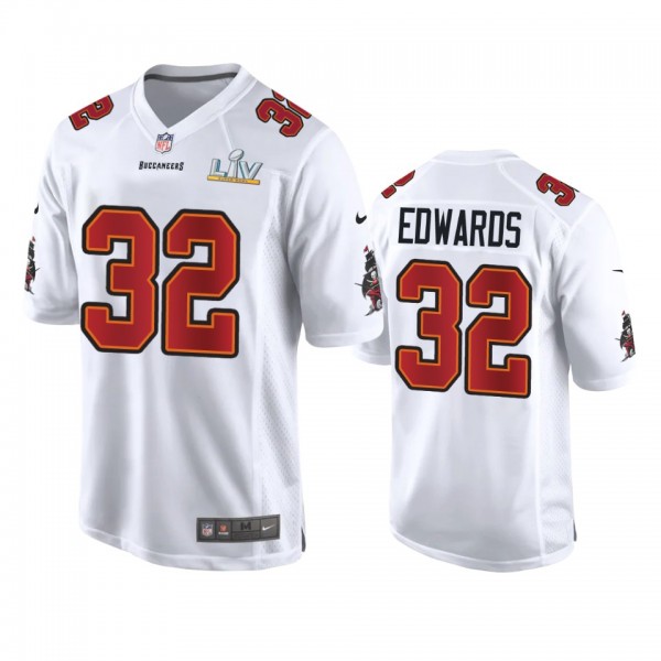 Tampa Bay Buccaneers Mike Edwards White Super Bowl...