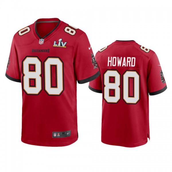Tampa Bay Buccaneers O.J. Howard Red Super Bowl LV...