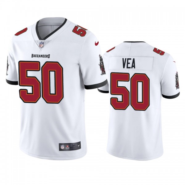 Tampa Bay Buccaneers Vita Vea White 2020 Vapor Limited Jersey - Men's