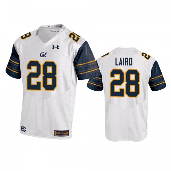 Cal Golden Bears Patrick Laird White College Football Performance Jersey