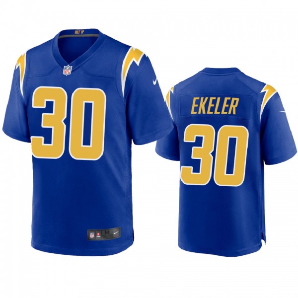Los Angeles Chargers Austin Ekeler Royal 2020 Game Jersey