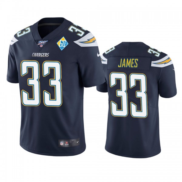 Los Angeles Chargers Derwin James Navy 60th Annive...