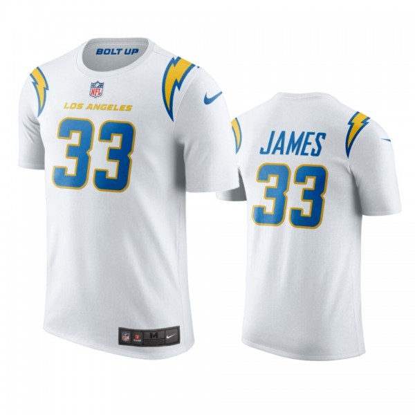 Men's Los Angeles Chargers Derwin James White Name...